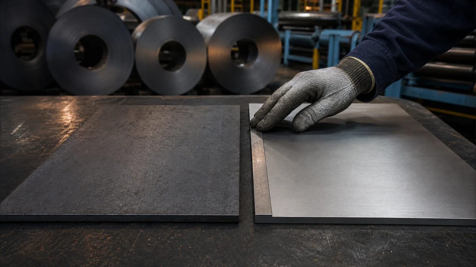 Acero laminado en frío vs. caliente: diferencias y usos