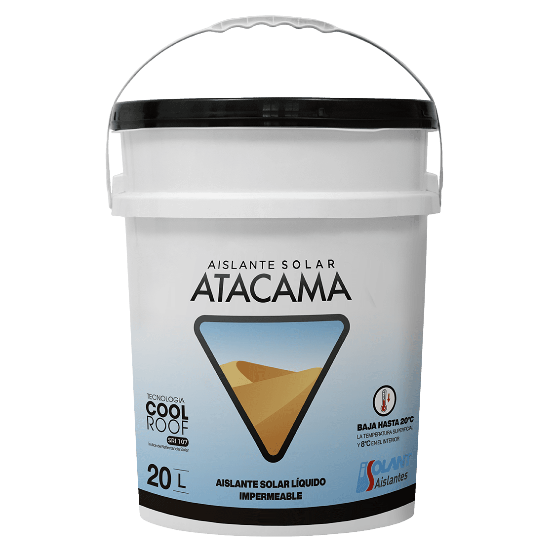 Aislante Térmico Líquido Atacama Isolant x 20 Litros