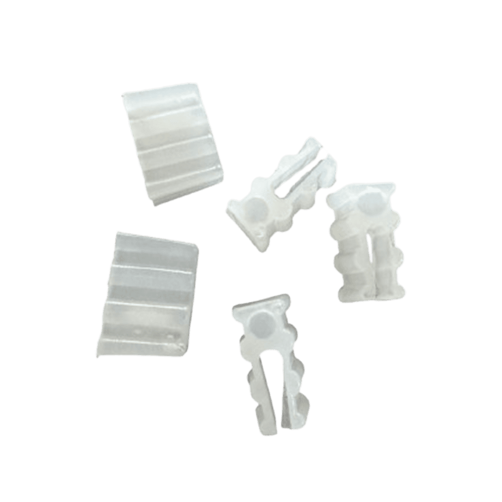 Soporte Tope Plastico Acanalada x 50 Unidades