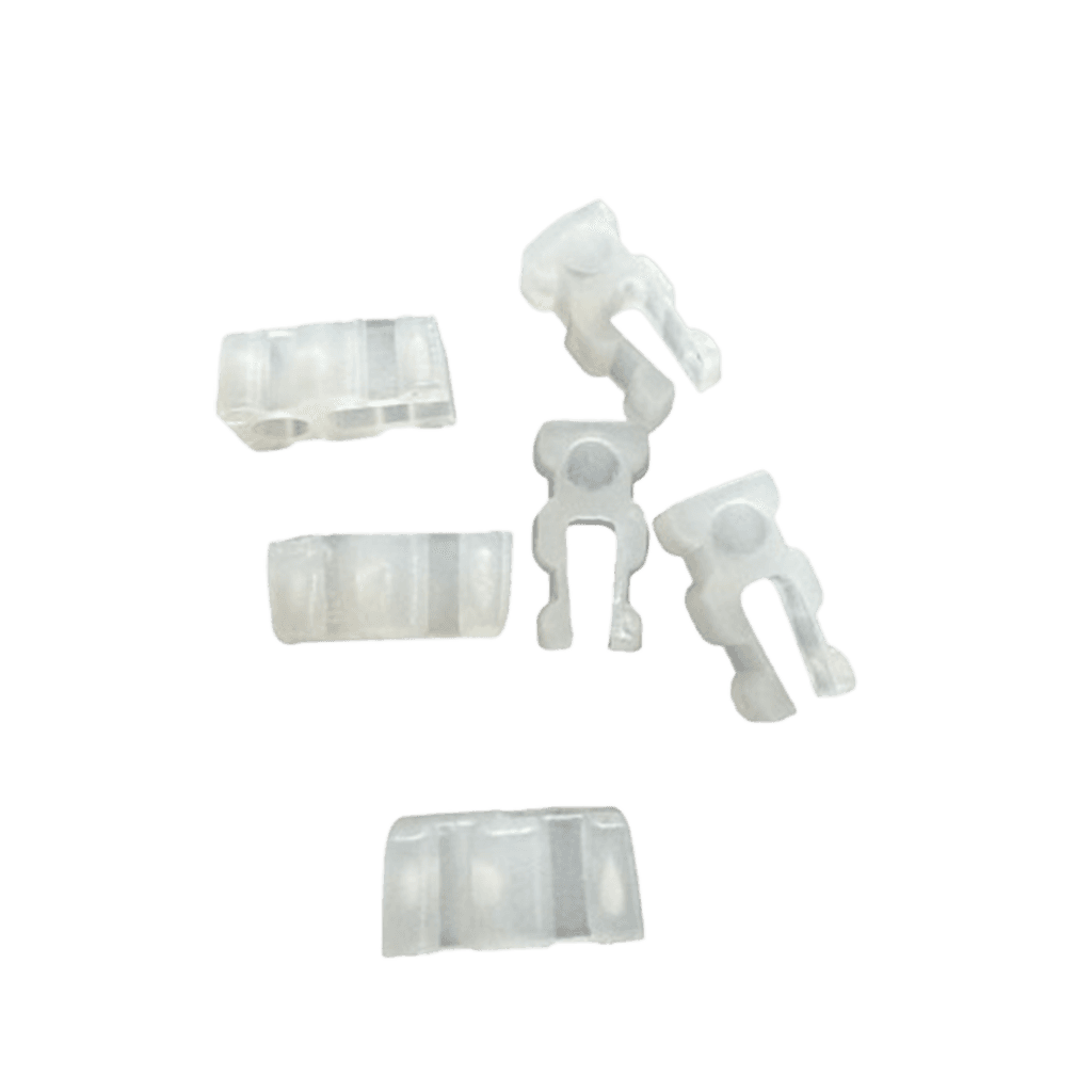 Soporte Tope Plastico Trapezoidal x 50 Unidades