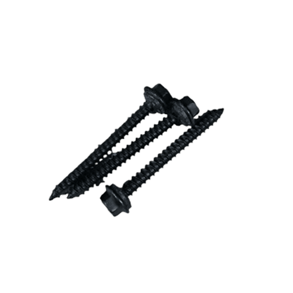 Tornillo Autoperforante 2 1/2" Punta Aguja Negro x 100 Unidades